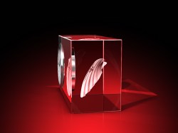 Jakobsmuschel - Uhr, Glas eckig – GLASFOTO.COM